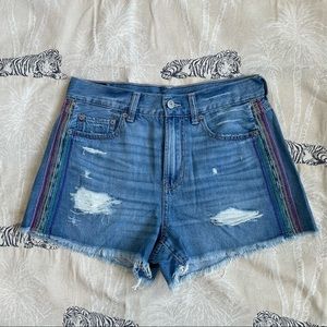 NWOT American Eagle Super High Rise Festival Short